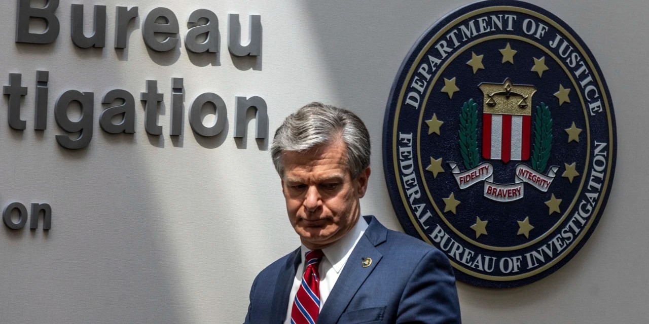 Let an FBI Agent Lead the FBI WSJ