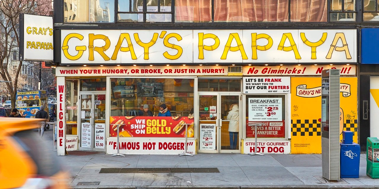 The Recession Special That Always Satisfies Gray’s Papaya Then and Now