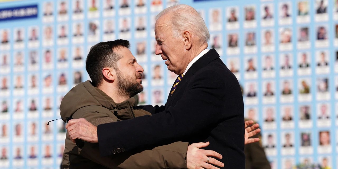 Biden Makes Surprise Visit to Kyiv in Show of Support for Ukraine WSJ