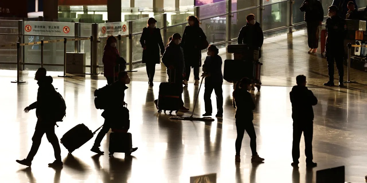U.S. to Ease Covid Testing Requirements for Travelers From China WSJ