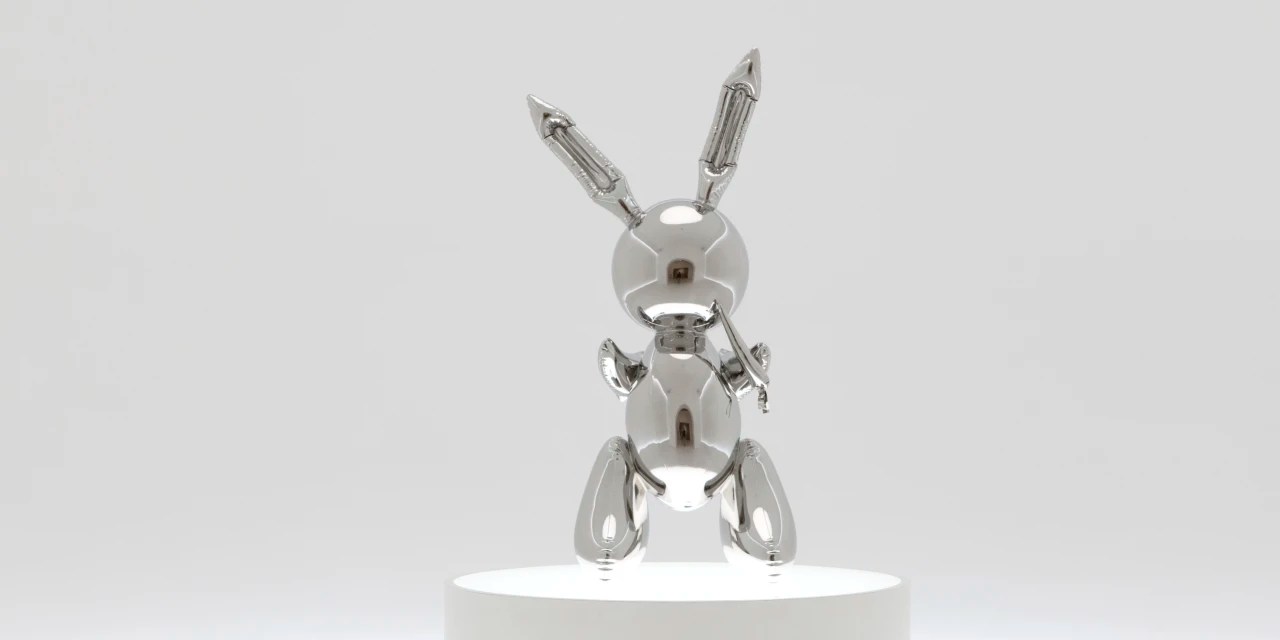 Jeff Koons's 'Rabbit' Sculpture Sells for 91 Million WSJ