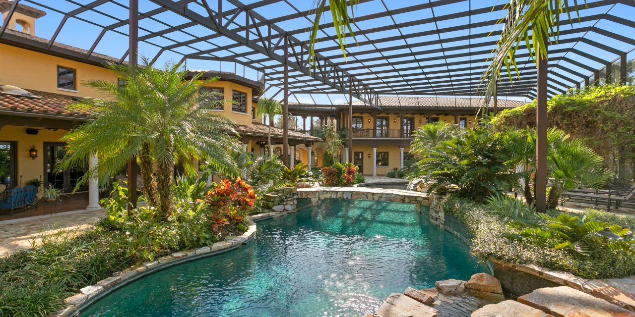 Near Tampa, a HaciendaStyle Home on 200 Acres Lists for 19 Million WSJ