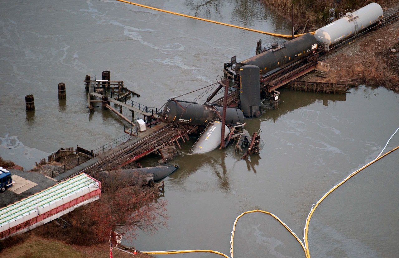 This Town Offers East Palestine Clues on Life After a Toxic Train