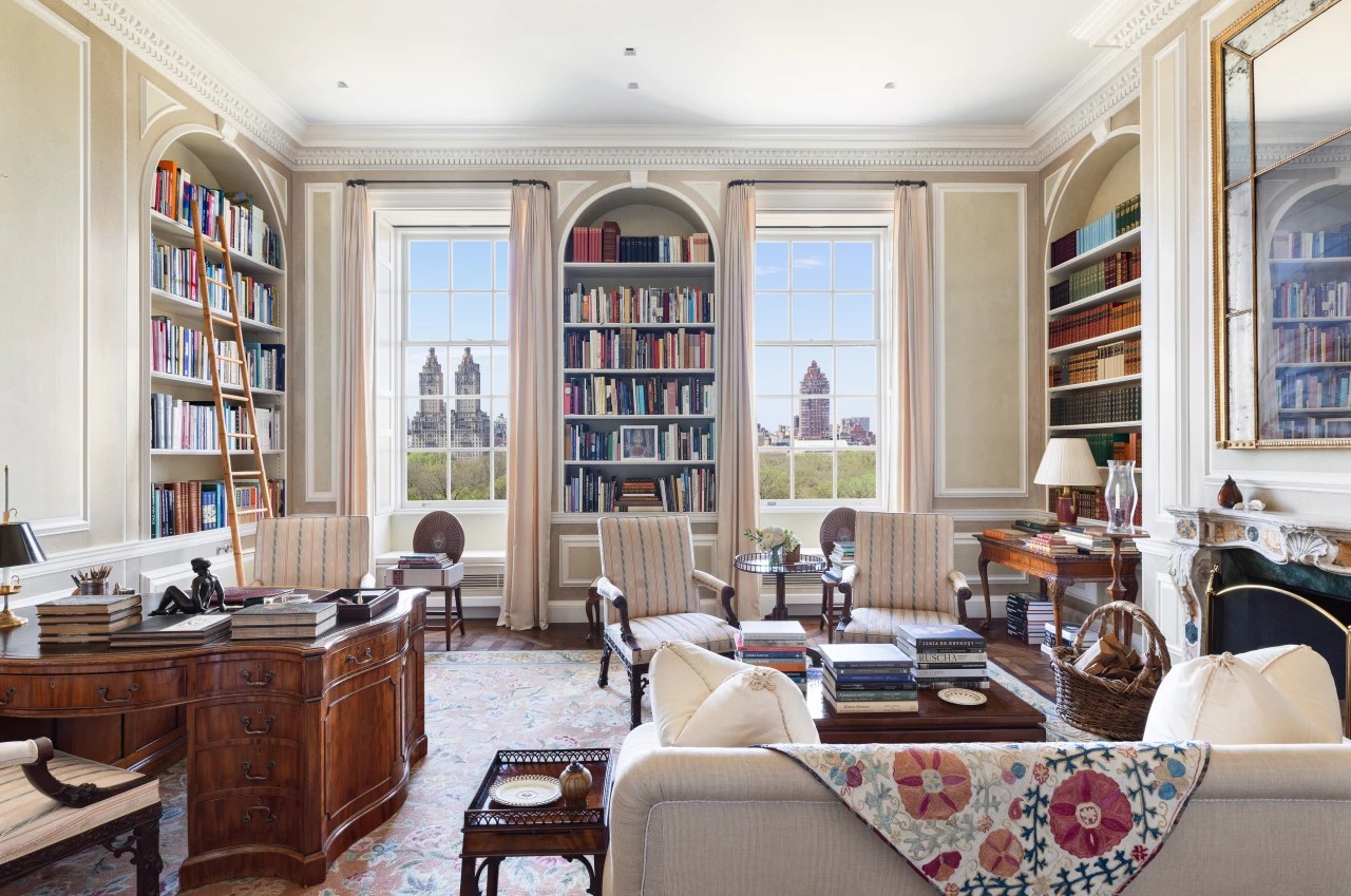 An Oil Heiress’s Home Overlooking Central Park Lists for 70 Million