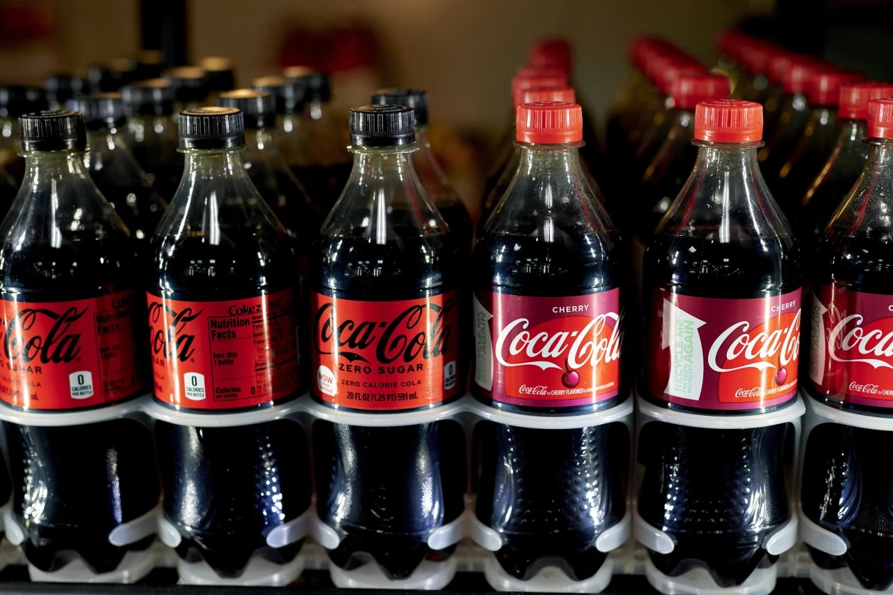 Coke Zero Plastic Bottle