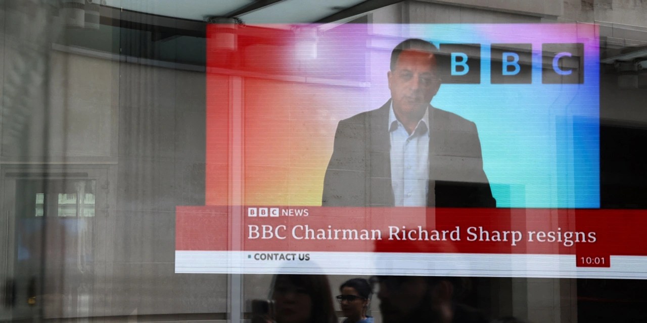 BBC Chairman Resigns Over Offer to Facilitate Loan to Boris Johnson WSJ