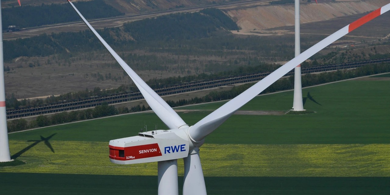 RWE Says RenewableEnergy Investment Helped Boost 1Q Earnings WSJ