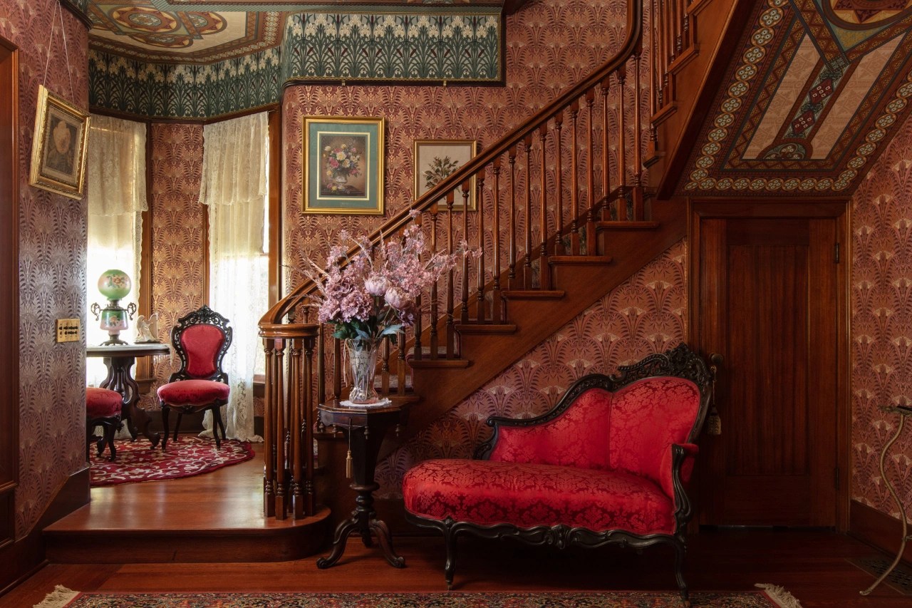 The Wallpaper Inside This California Victorian Costs More Than a Lot of
