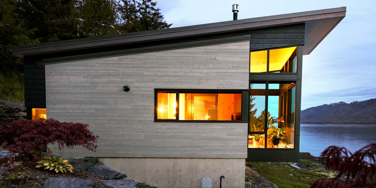 She Built a Waterfront Home in Alaska So Remote She Can Hear Whales