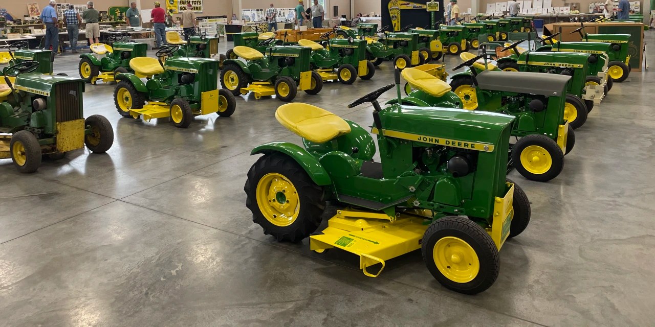 Why Would Anyone Collect 150 John Deere Lawn Tractors? Brandon Pfeiffer