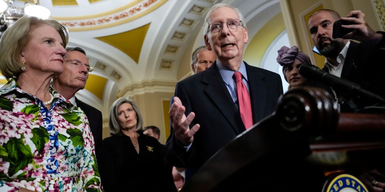 Mitch McConnell Bats Away Health Questions, Vows to Remain GOP Leader WSJ