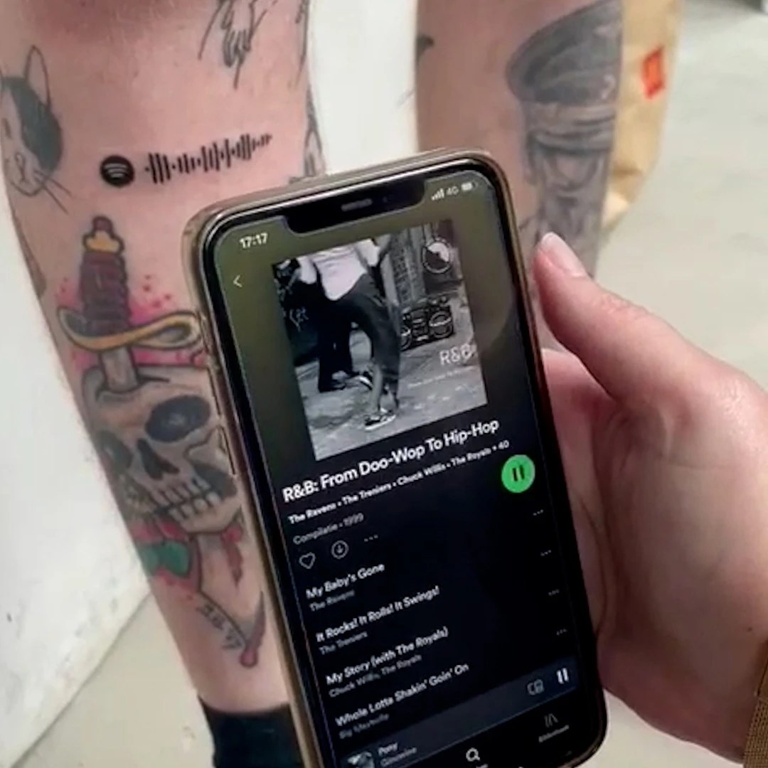 Spotify Tattoo