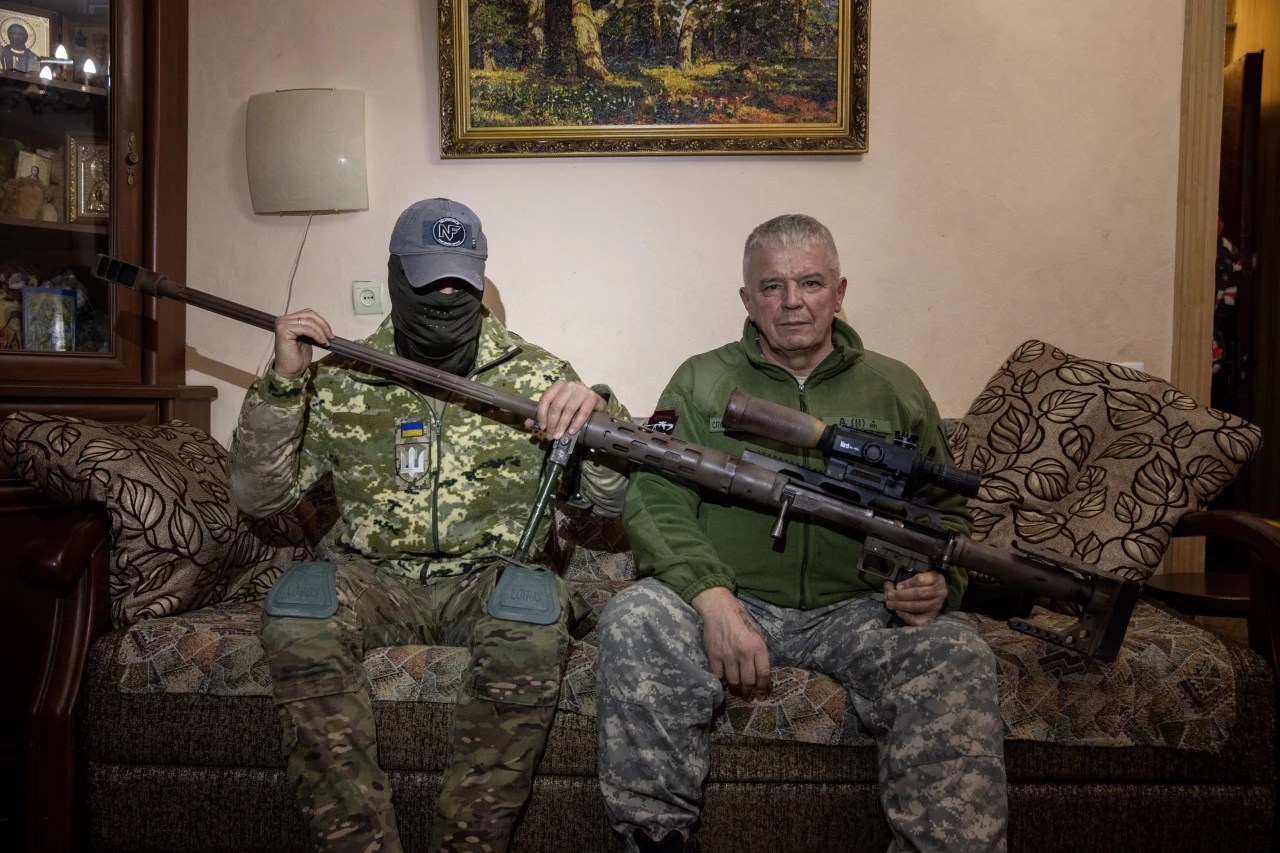 Ukrainian Sniper Breaks Cover to Claim WorldRecord Hit of More Than 2
