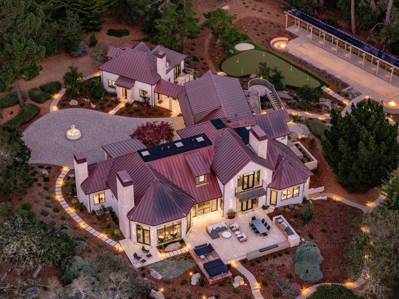 Pebble Beach Home With a Putting Green Asks 39 Million WSJ