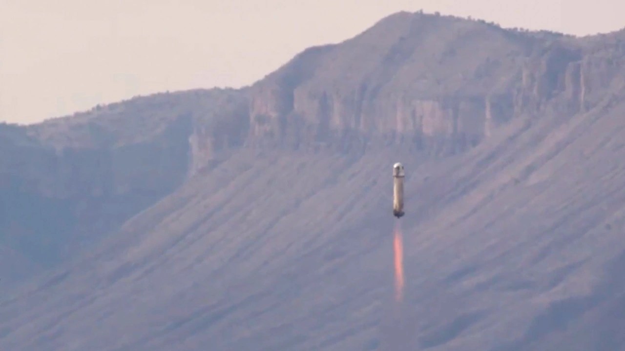 Watch Blue Origin Returns to Space and Launches New Shepard Rocket