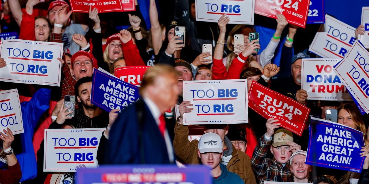 Trump Claims 2024 Election Will Be Rigged, Putting GOP Turnout at Risk