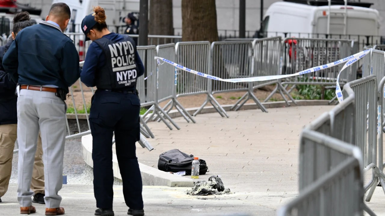 Man Dies After Setting Himself on Fire Outside Trump Trial