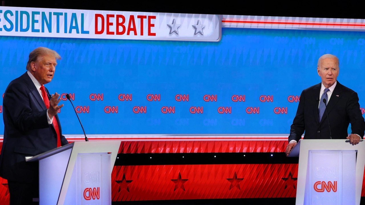 Watch Biden, Trump Spar in First 2024 Presidential Debate