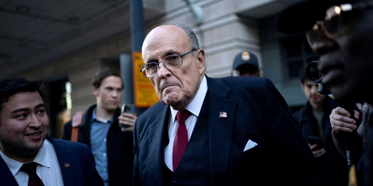 Rudy Giuliani Disbarred by New York Court WSJ