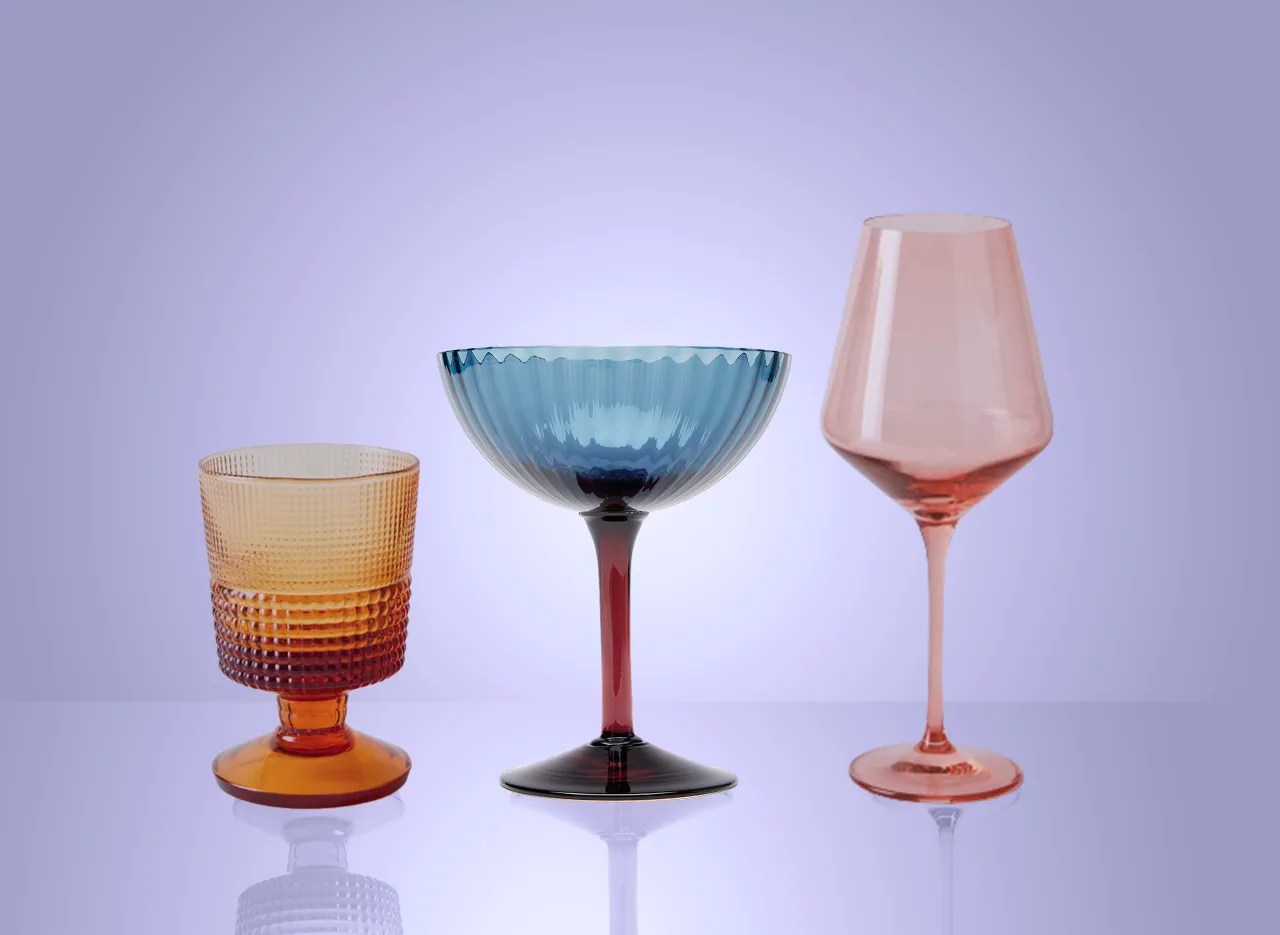 wine glasses Outlet sale feature