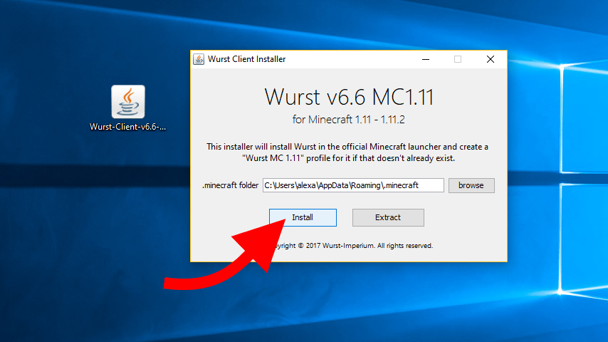 How To Install Wurst 6 for Minecraft 1.12.x - 1.7.x - WurstClient.net