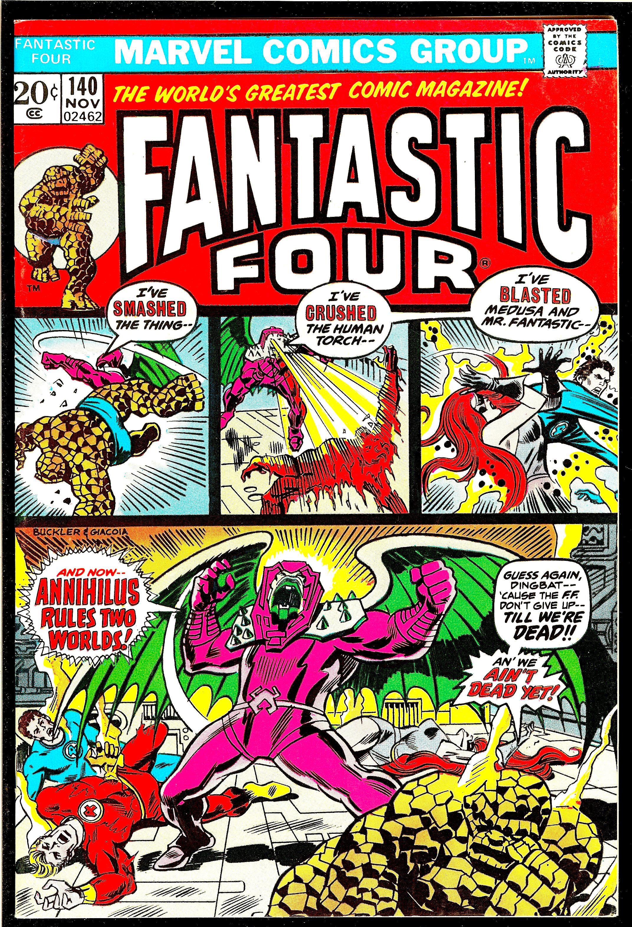 Fantastic Four 140