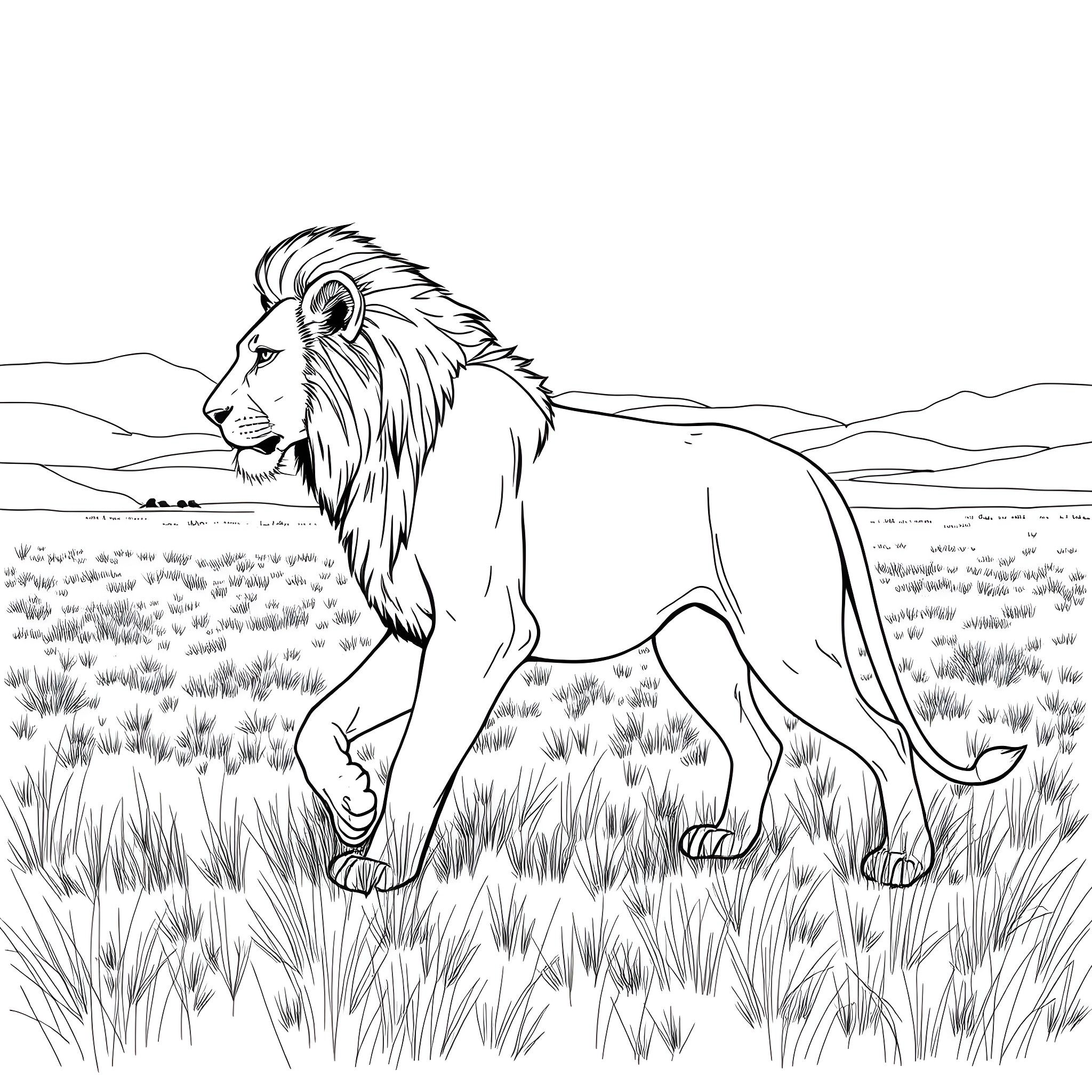 12 Best Lioness Coloring Pages (Free Printable PDFs)