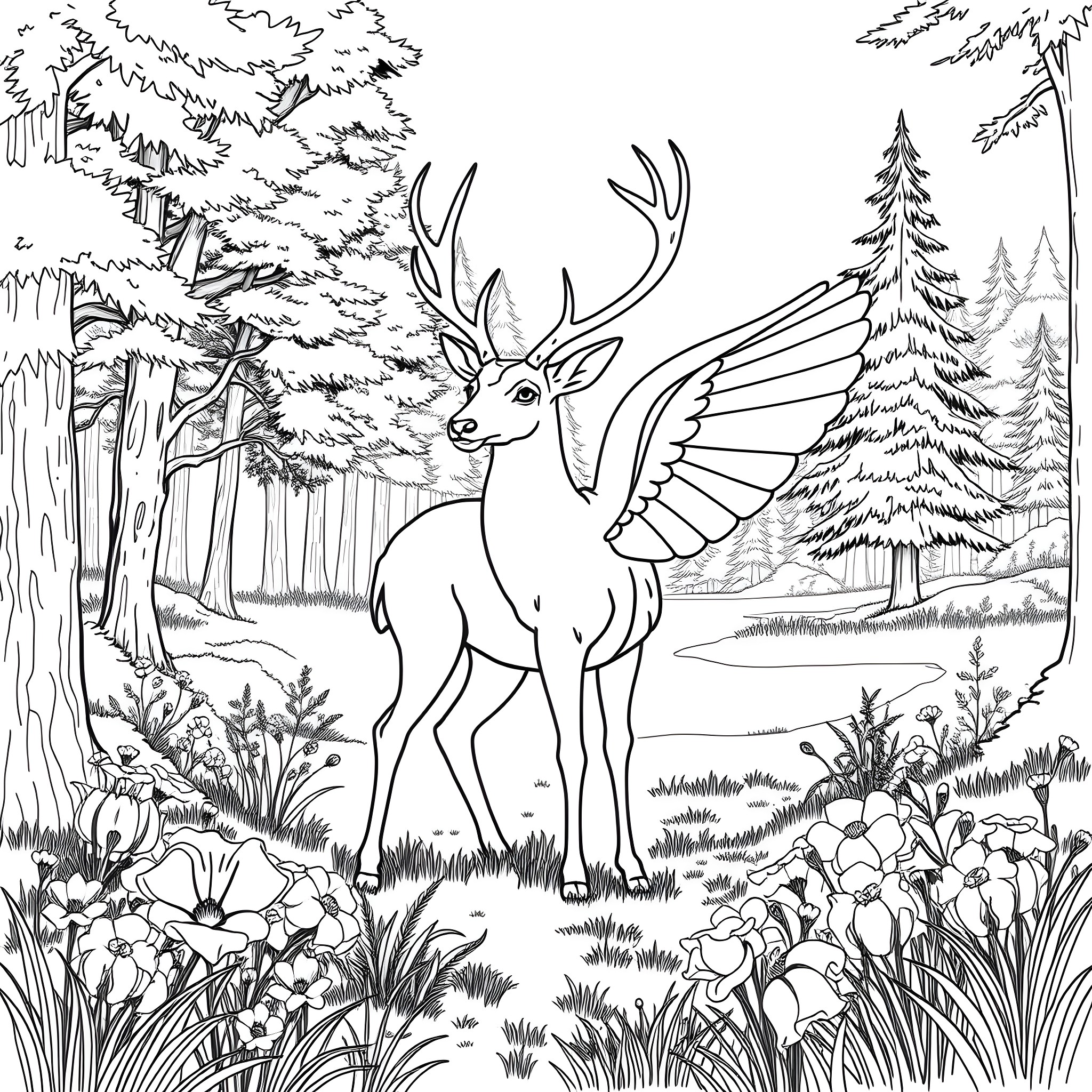 117 Best Deer Coloring Pages (Free Printable PDFs)