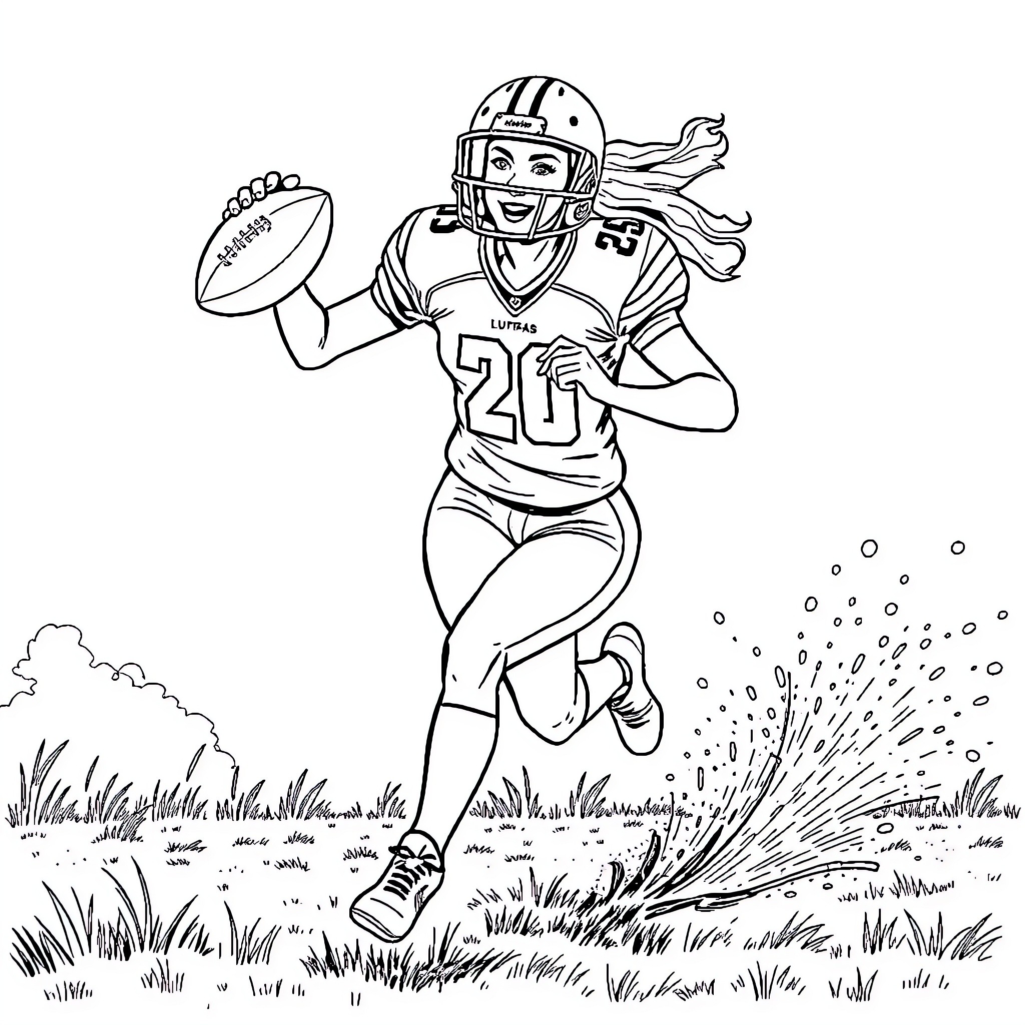 1 Best NFL Team Logo Coloring Pages (Free Printable PDFs)