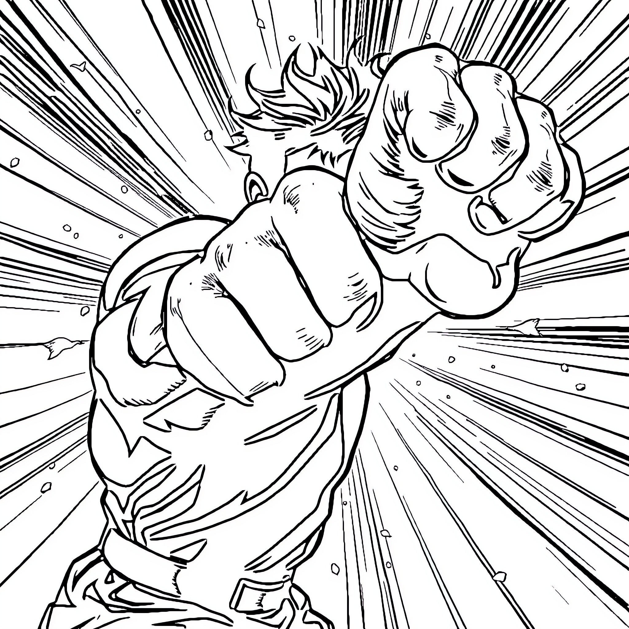 Best One Punch Coloring Pages (Free Printable PDF)