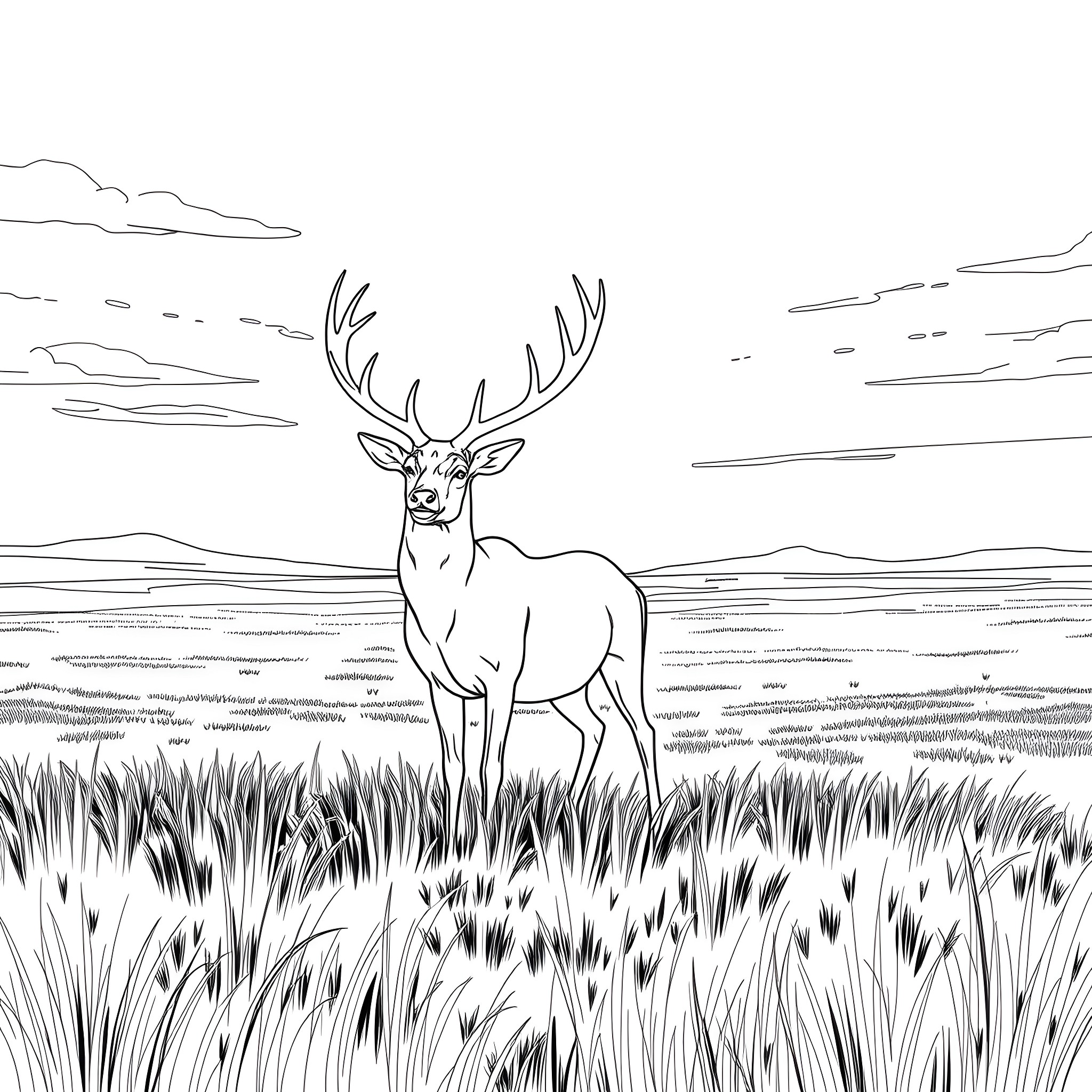 104 Best Deer Coloring Pages (Free Printable PDFs)