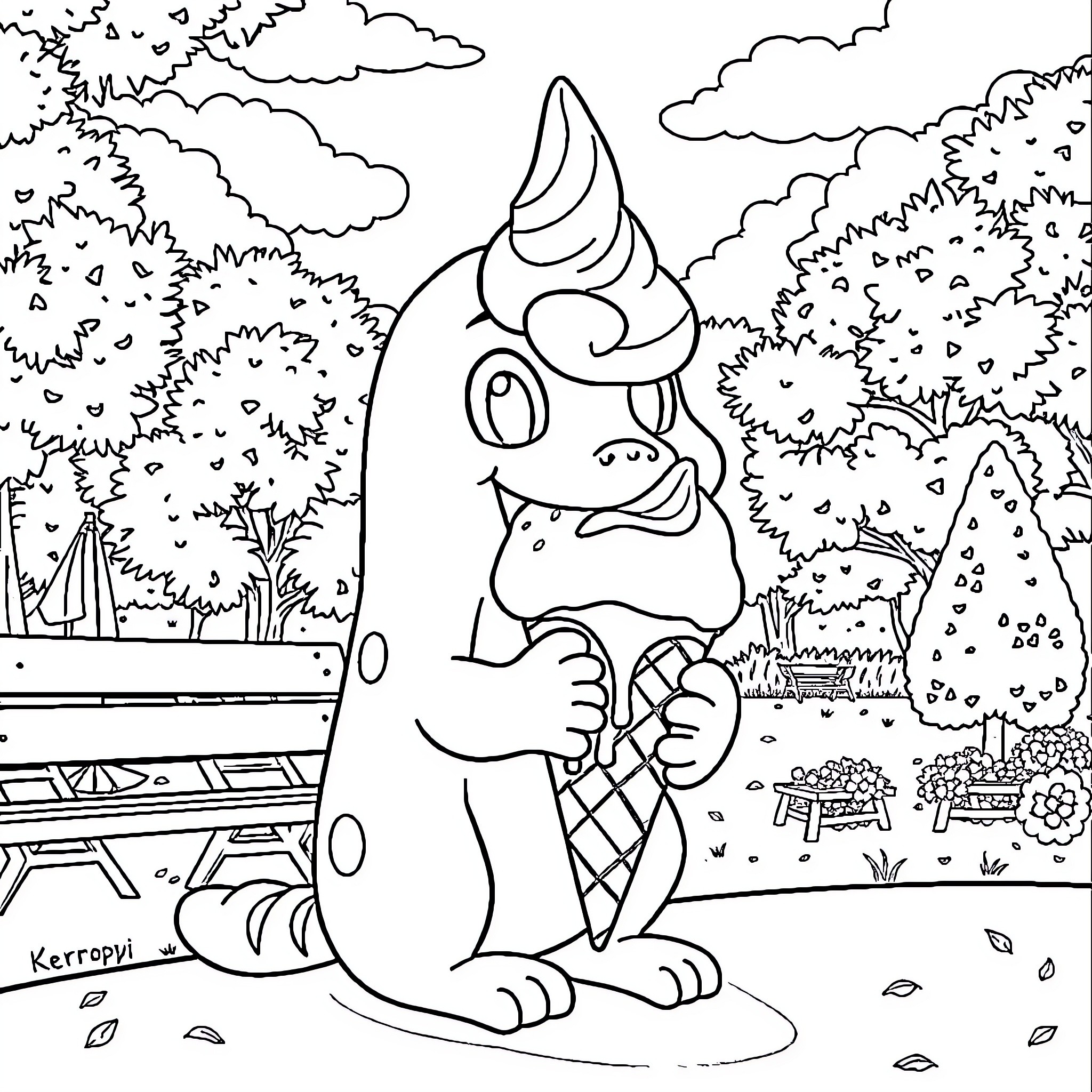 1 Best Kerroppi Coloring Pages (Free Printable PDFs)