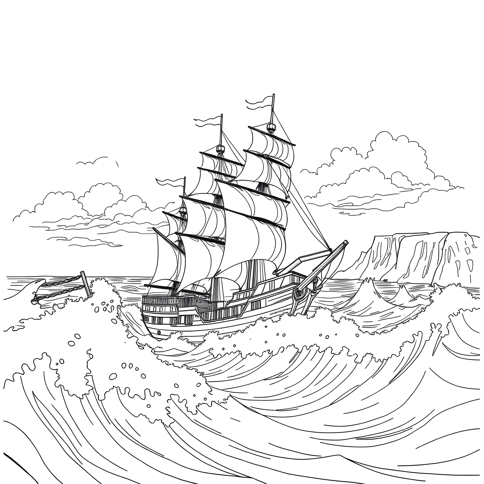 2 Best Container Ship Coloring Pages (Free Printable PDFs)