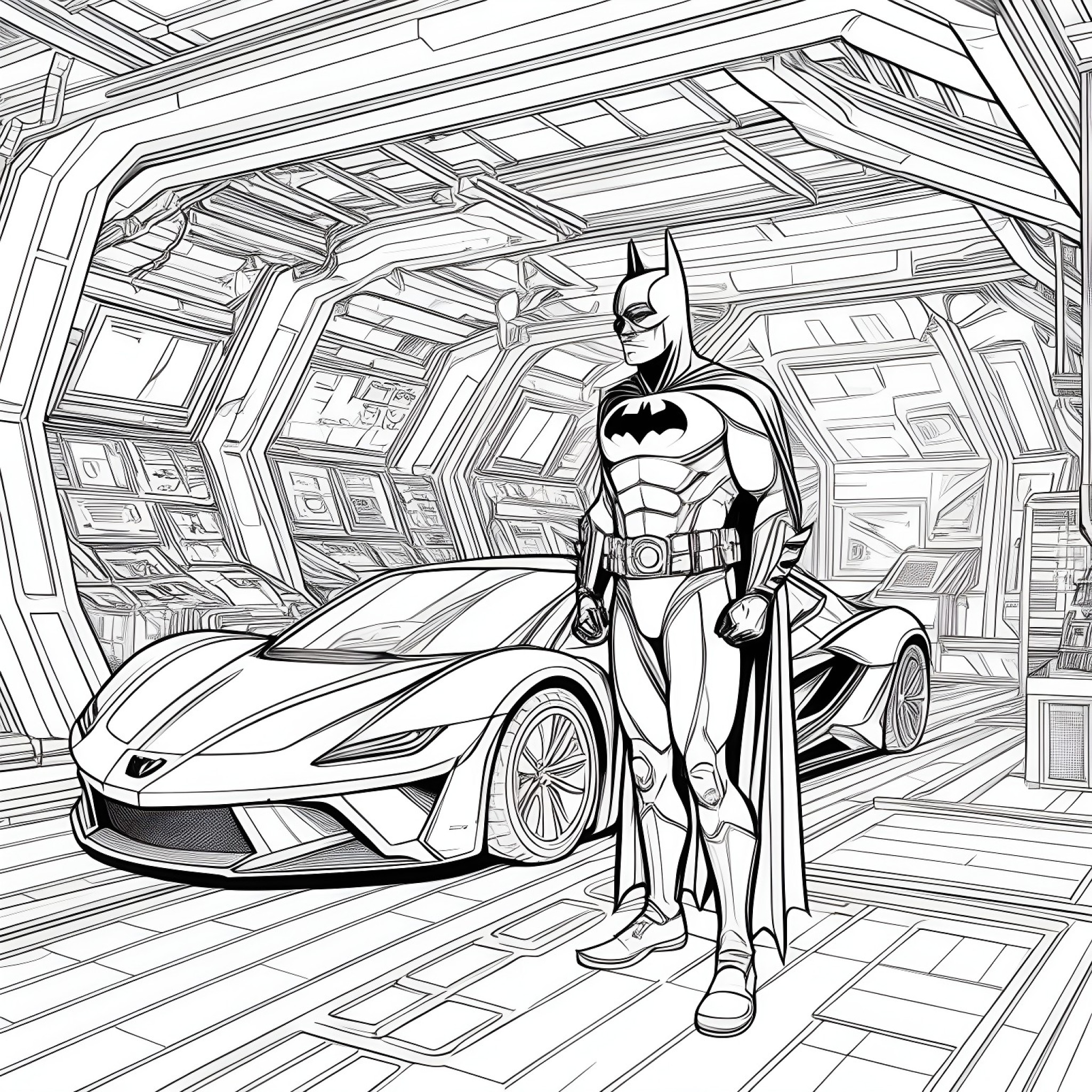 22 Best Batman Coloring Pages (Free Printable PDFs)