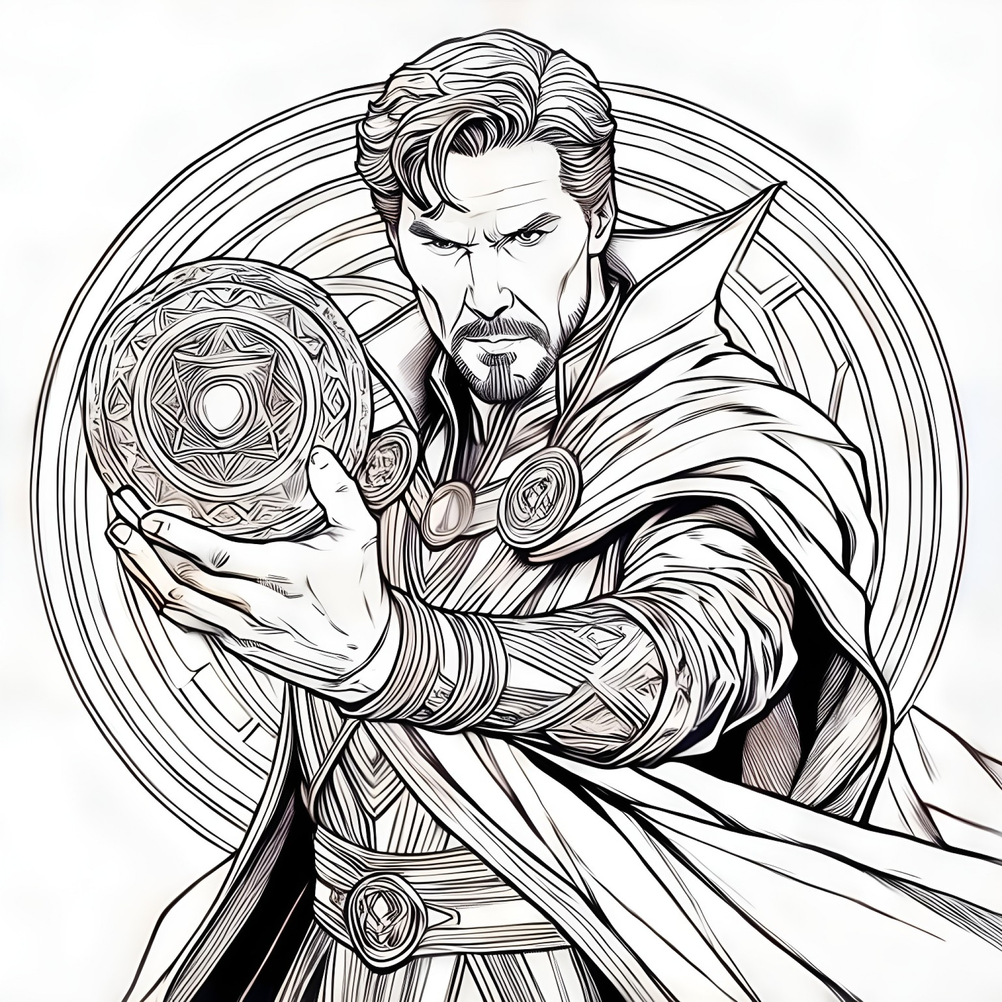 17 Best Doctor Strange Coloring Pages (Free Printable PDFs)
