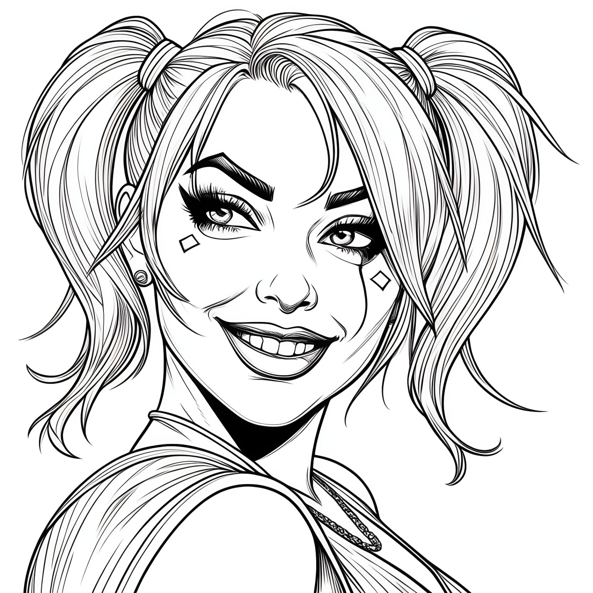 Best Harley Quinn Coloring Pages (Free Printable PDF)