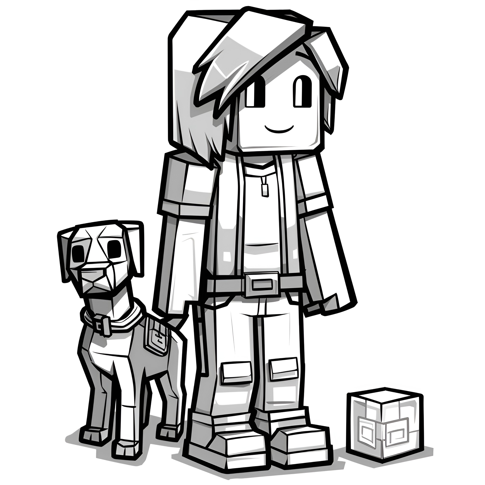 52 Best Minecraft Coloring Pages (Free Printable PDFs)