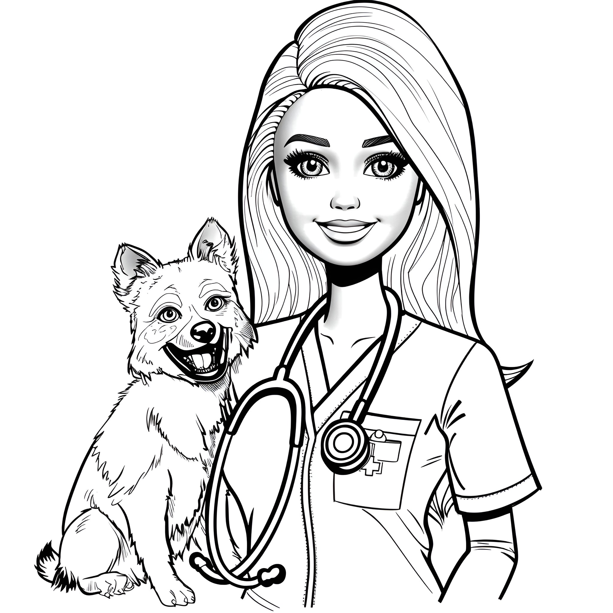 225 Best Barbie Coloring Pages (Free Printable PDFs)