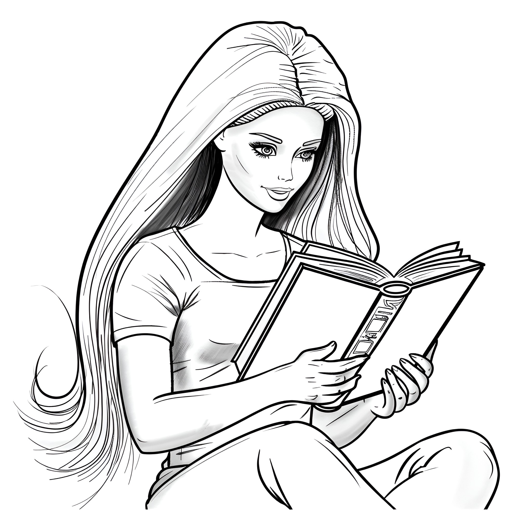 54 Best Barbie Coloring Pages (Free Printable PDFs)