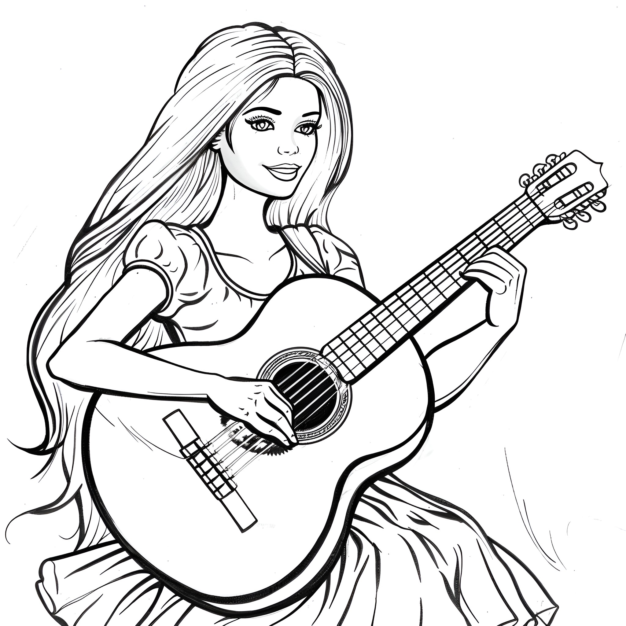54 Best Barbie Coloring Pages (Free Printable PDFs)