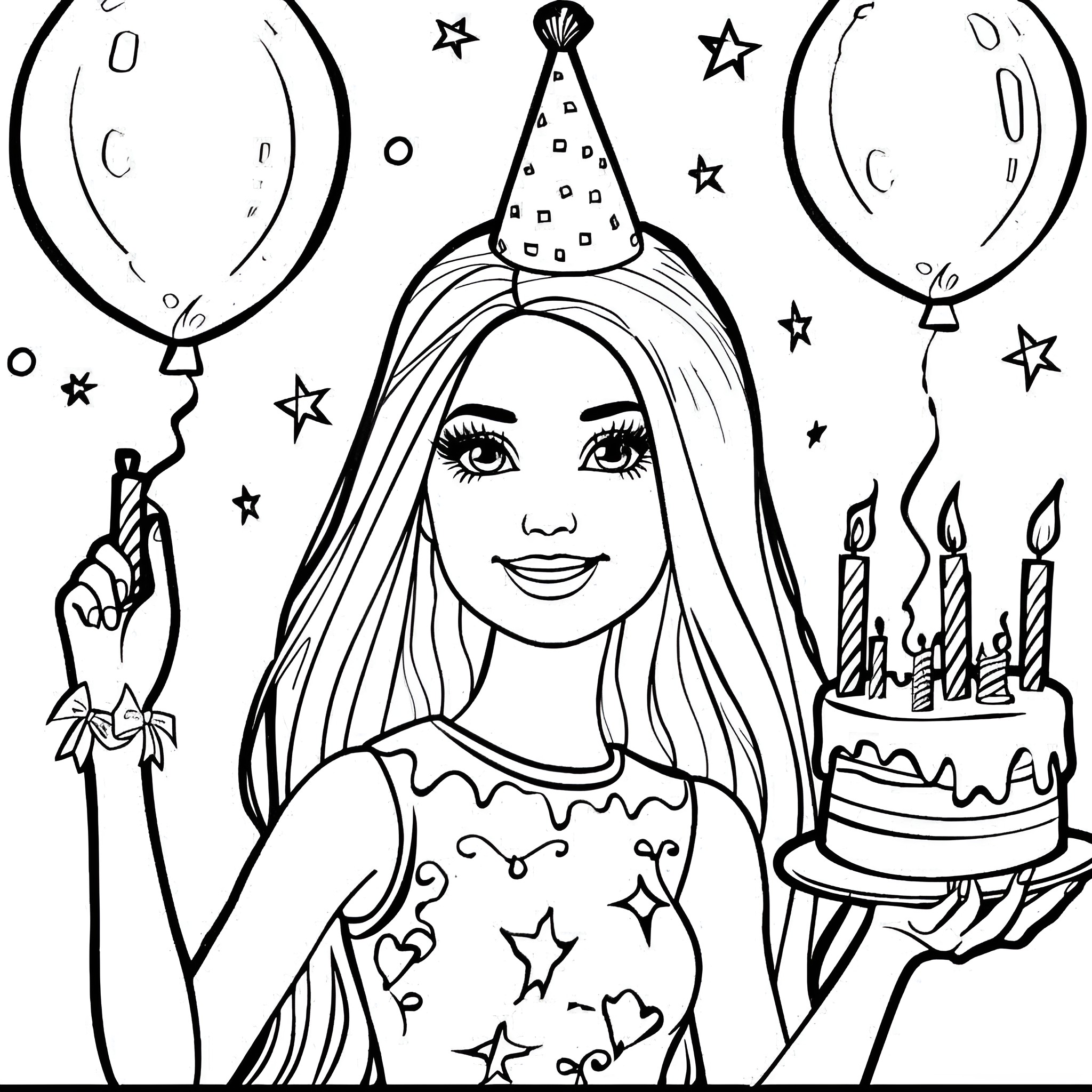 54 Best Barbie Coloring Pages (Free Printable PDFs)