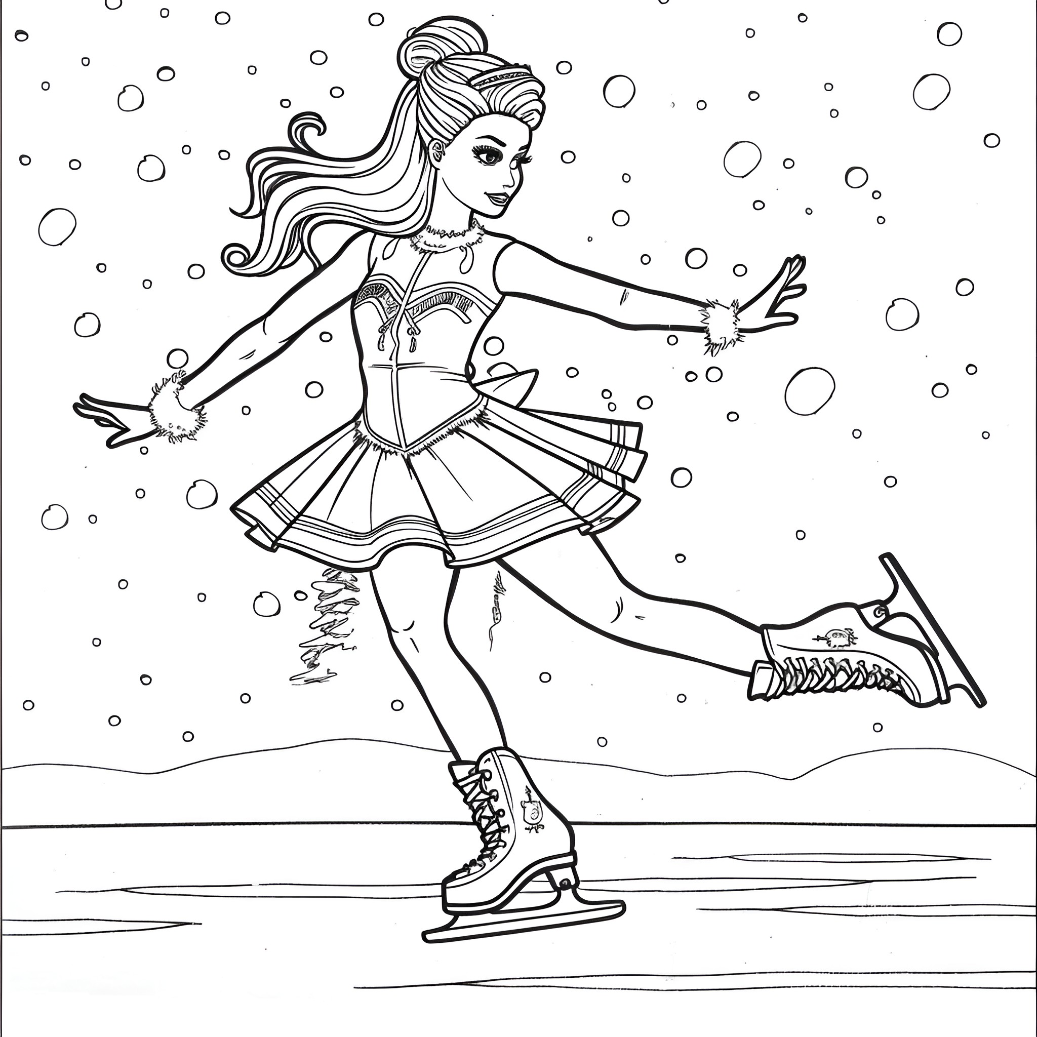 225 Best Barbie Coloring Pages (Free Printable PDFs)