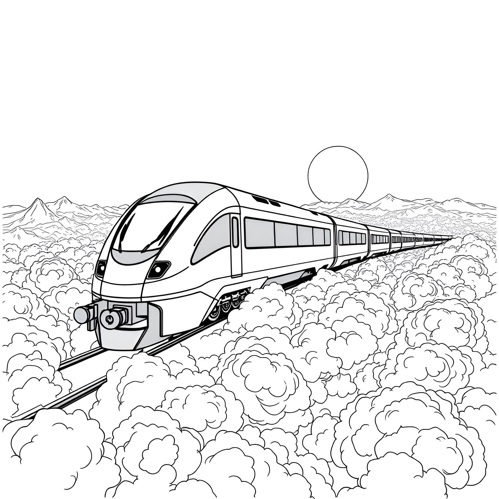 3 Best Flying Train Coloring Pages (Free Printable PDFs)