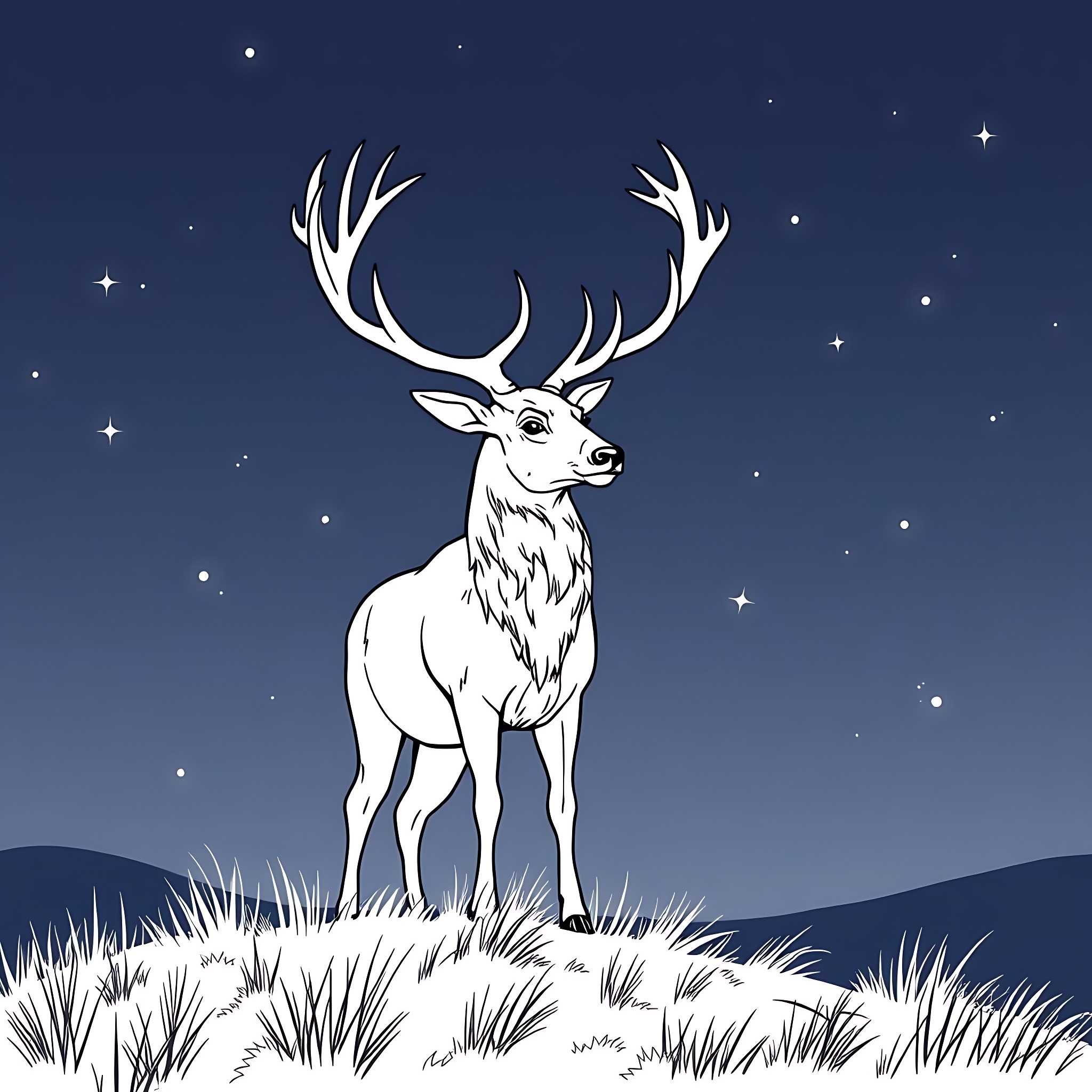 104 Best Deer Coloring Pages (Free Printable PDFs)