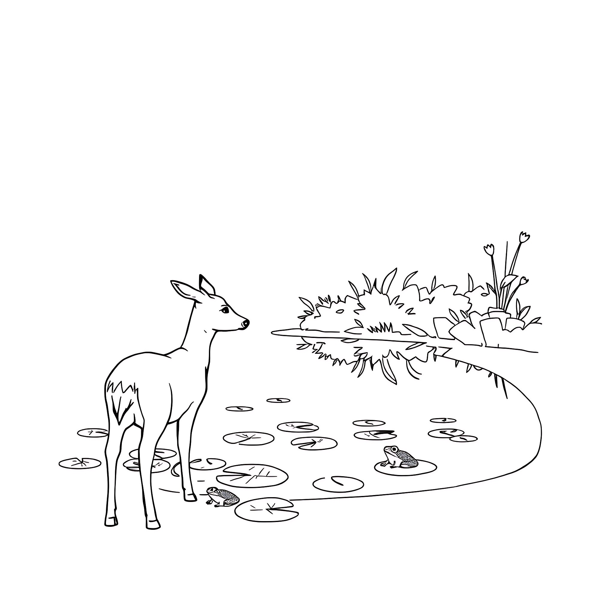 117 Best Deer Coloring Pages (Free Printable PDFs)