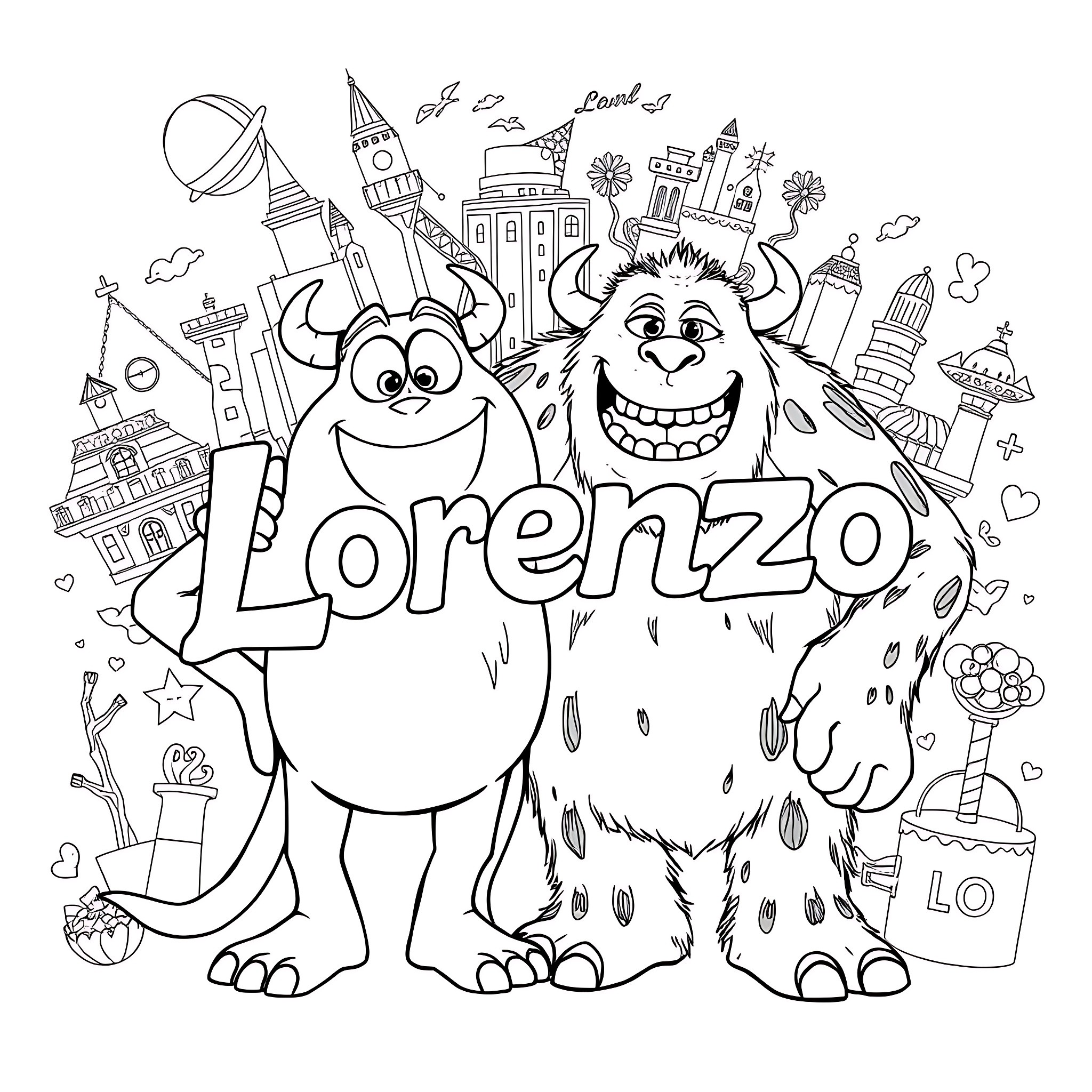 1 Best Mike Coloring Pages (Free Printable PDFs)