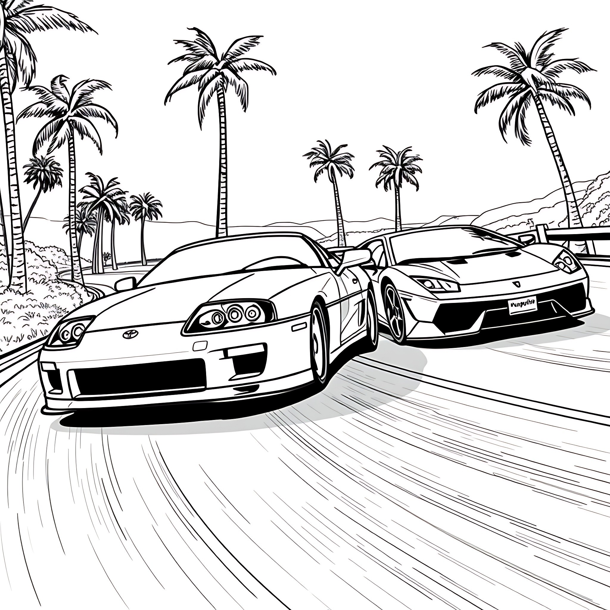 10 Best Toyota Supra Coloring Pages (Free Printable PDFs)