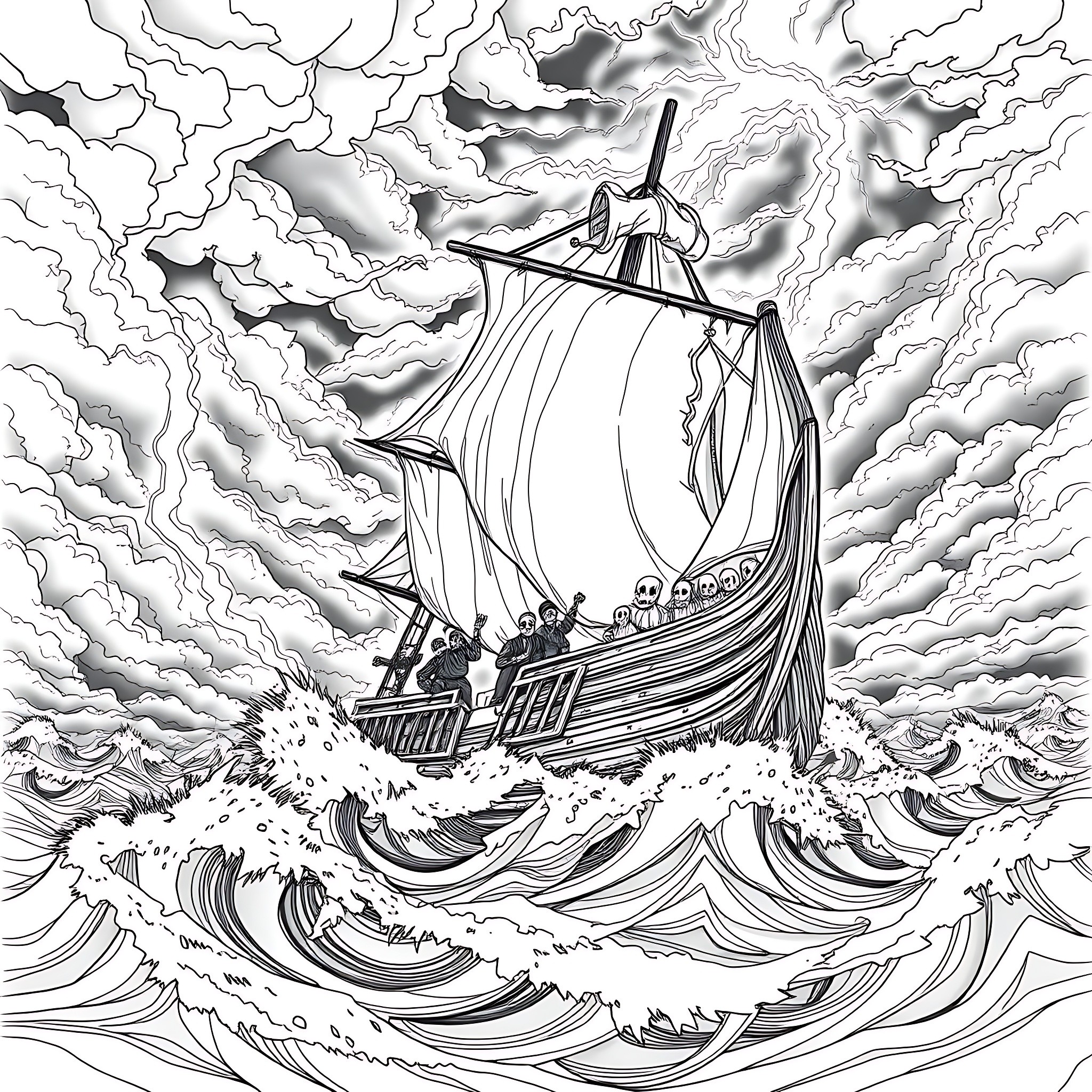 1 Best Flying Dutchman Coloring Pages (Free Printable PDFs)