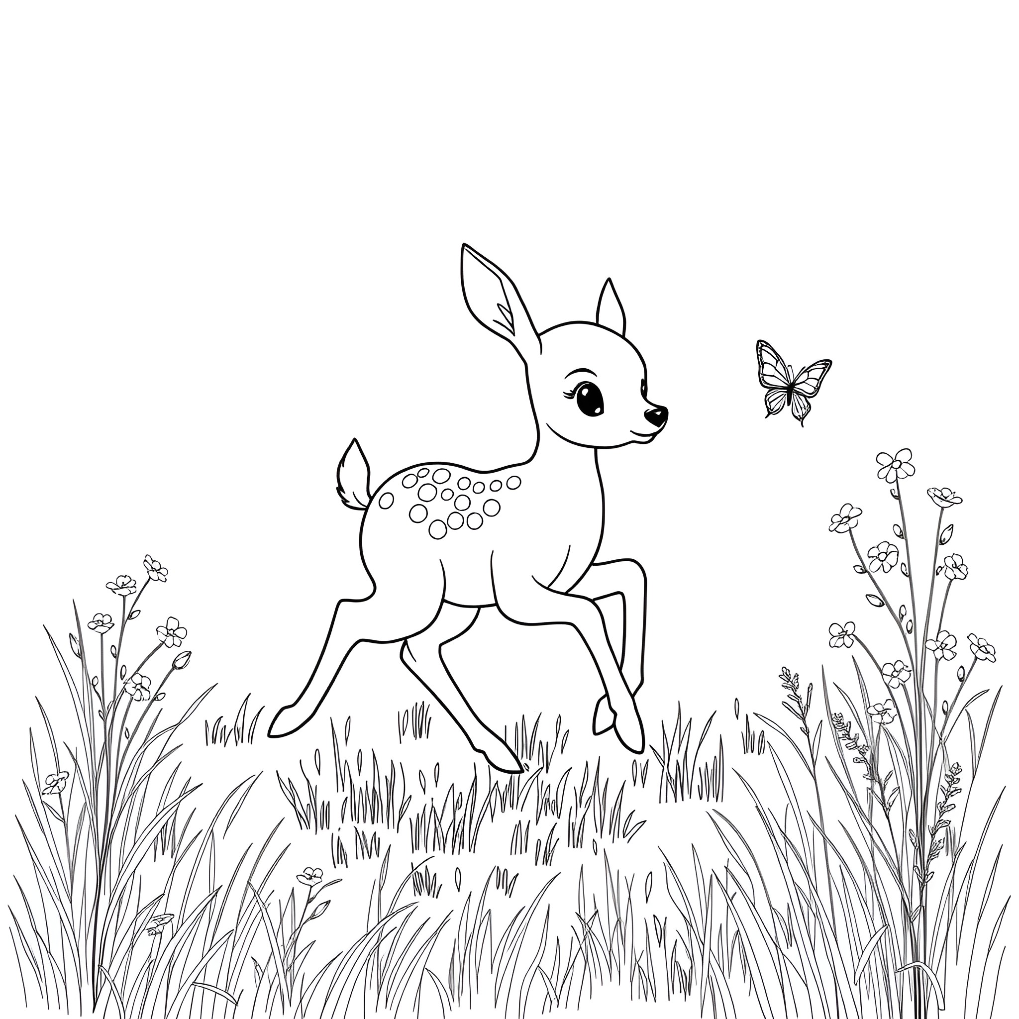 117 Best Deer Coloring Pages (Free Printable PDFs)