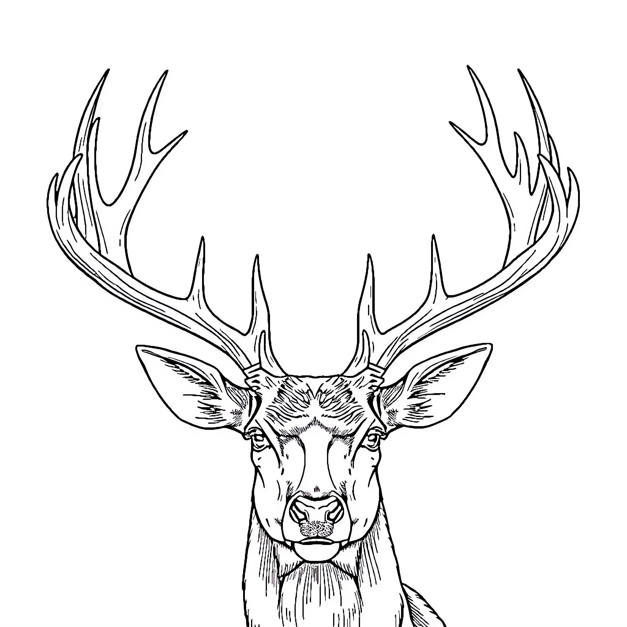 1 Best Antler Coloring Pages (Free Printable PDFs)
